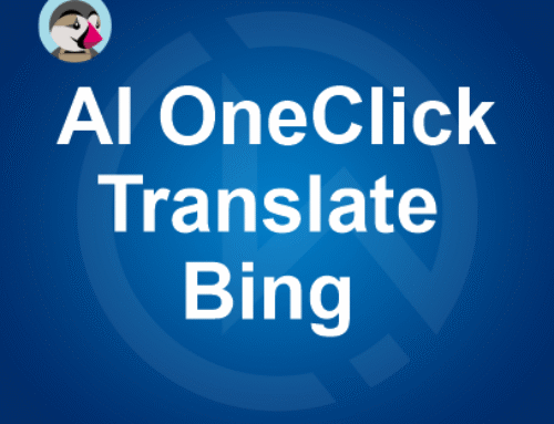 Prestashop AI OneClick Translate – Bing