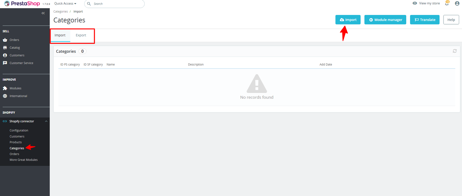 Prestashop – Shopify Connector (12)
