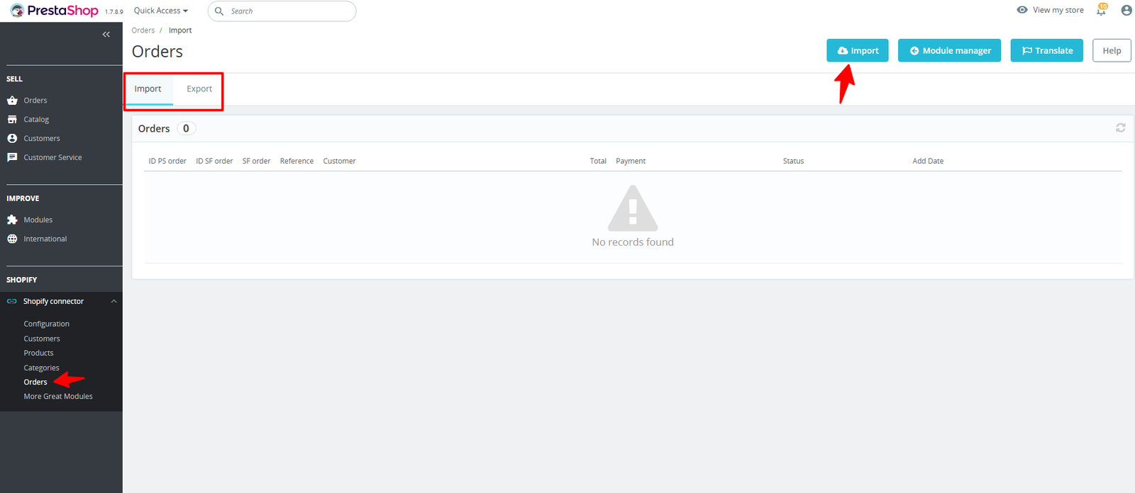 Prestashop – Shopify Connector (13)
