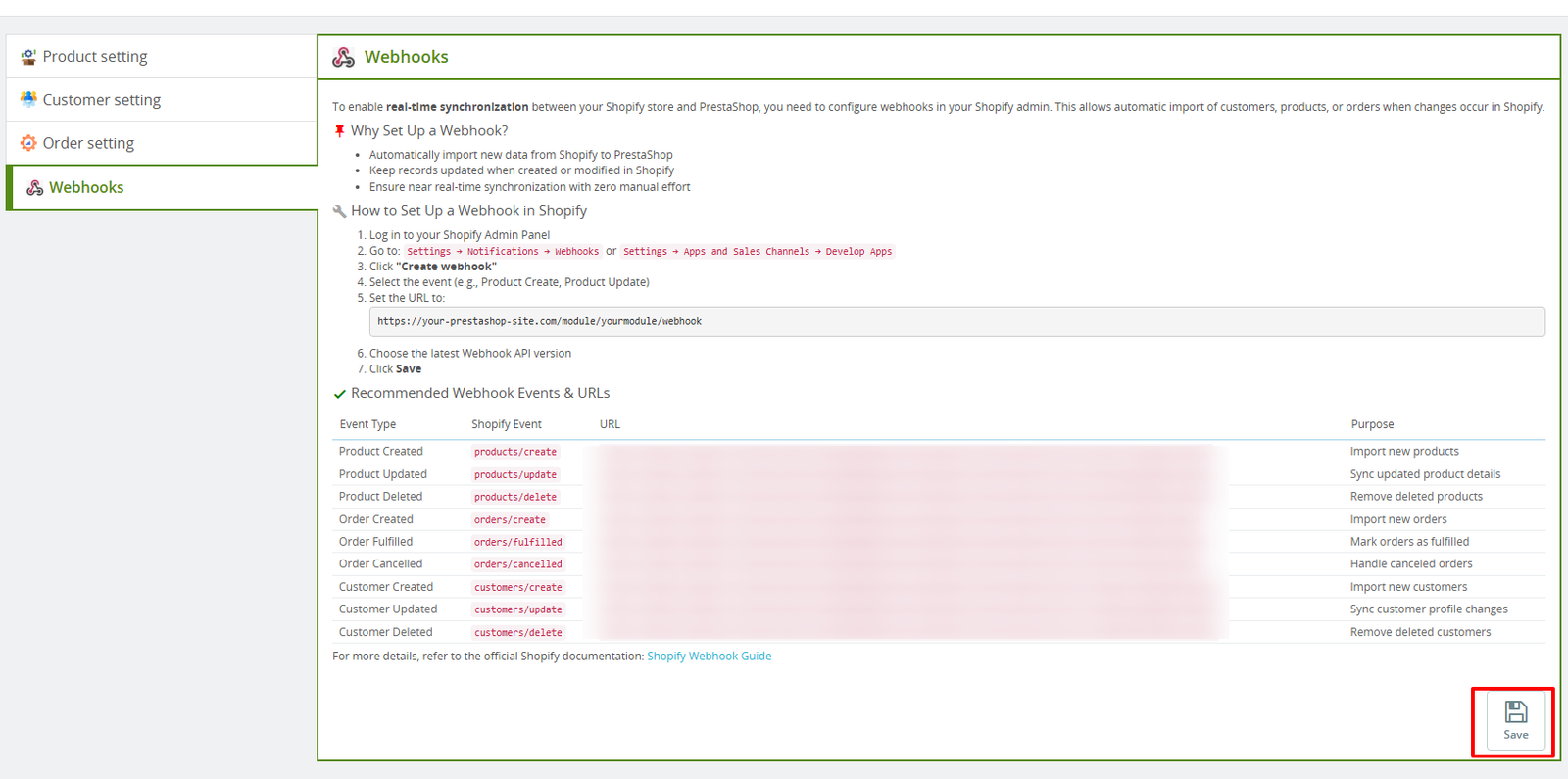 Prestashop – Shopify Connector (9)